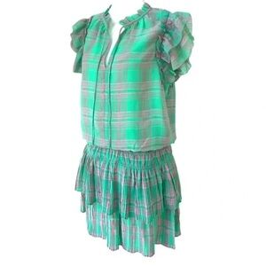 Current Air MintPink Mini Dress